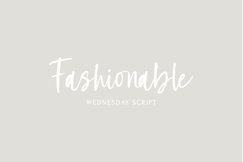 wednesday-a-handwritten-font