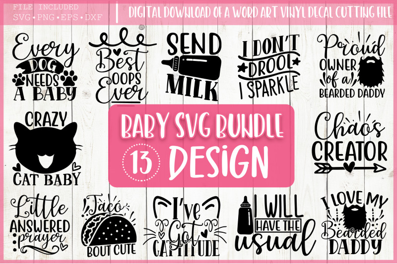 Download Baby SVG Bundle, Baby Boy Bundle, Baby svg, Baby Quote Bundle By DESIGNAVO | TheHungryJPEG.com