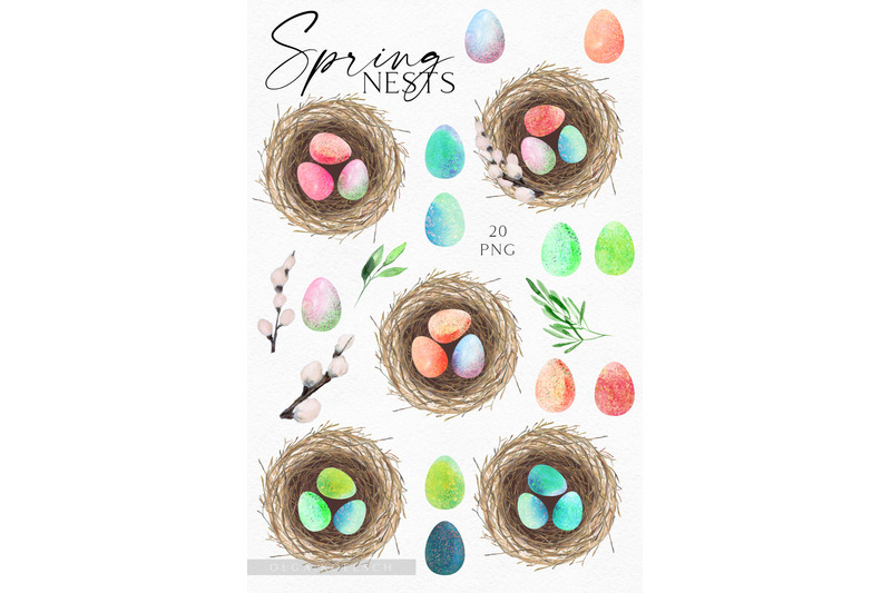 watercolor-easter-egg-clipart-hand-painted-bright-eggs-for-easter-egg-hunt-spring-nest-for-happy-easter-card-making-set