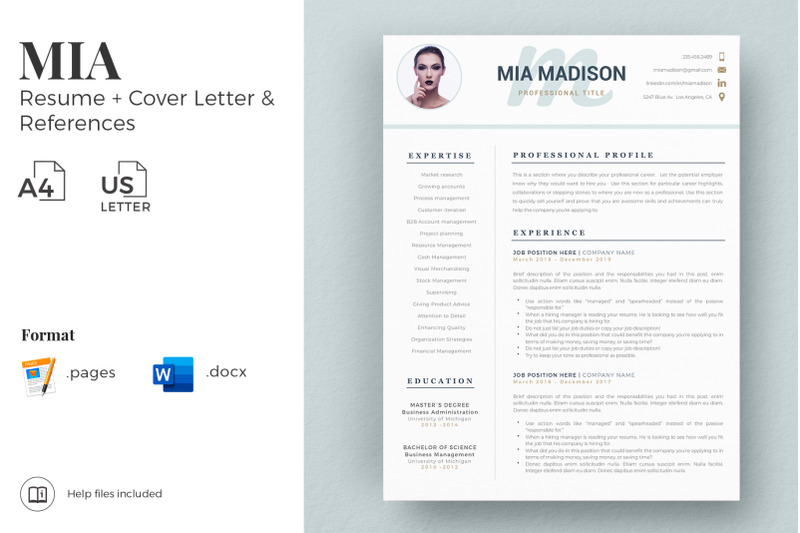 cover-letter-format-and-resume-template-with-photo-creative-resume-wi
