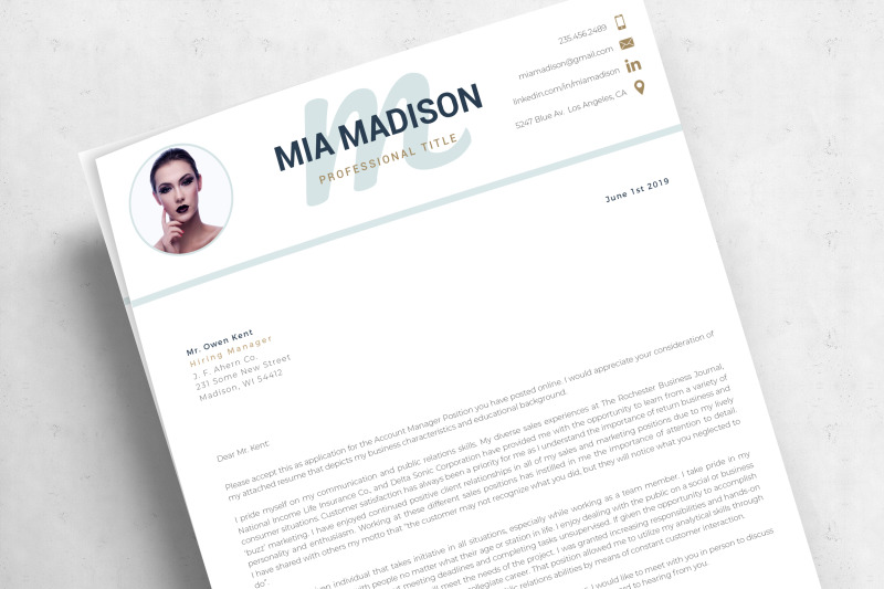 cover-letter-format-and-resume-template-with-photo-creative-resume-wi