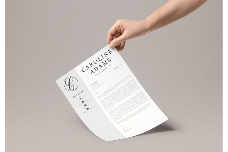 professional-resume-for-sales-assistant-creative-resume-with-logo