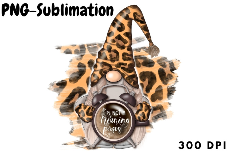 leopard-png-sublimation-i-am-not-a-morning-person