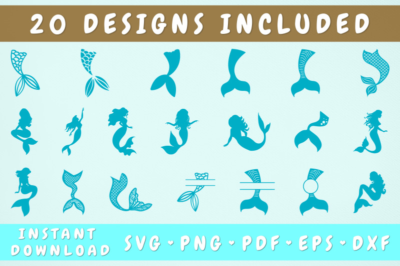 mermaid-svg-bundle-20-designs-mermaid-tail-svg