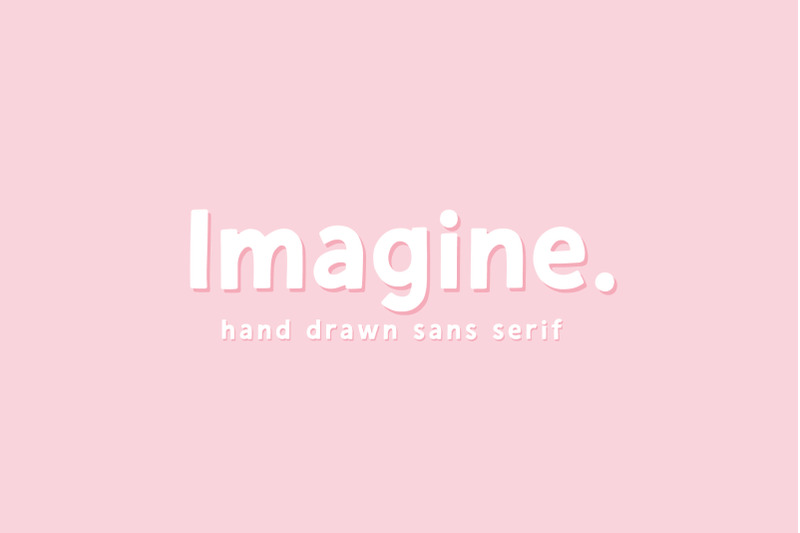imagine-hand-drawn-sans-serif