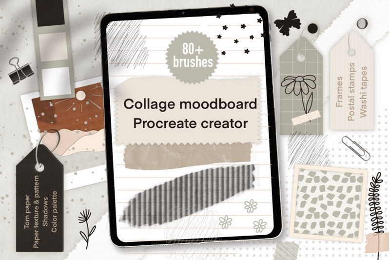 procreate-moodboard-paper-collage