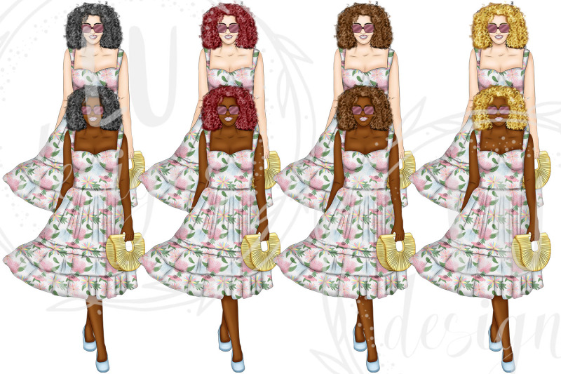 easter-clipart-easter-spring-graphics-easter-fashion-girl