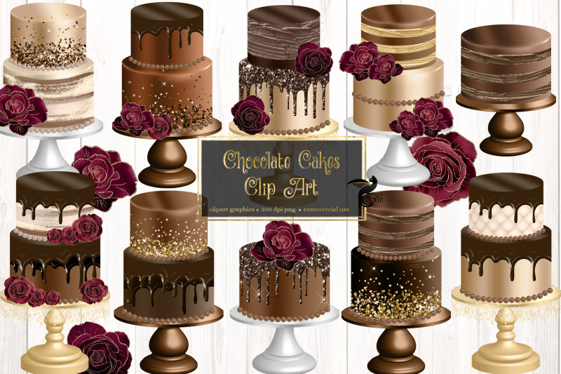 chocolate-cakes-clip-art