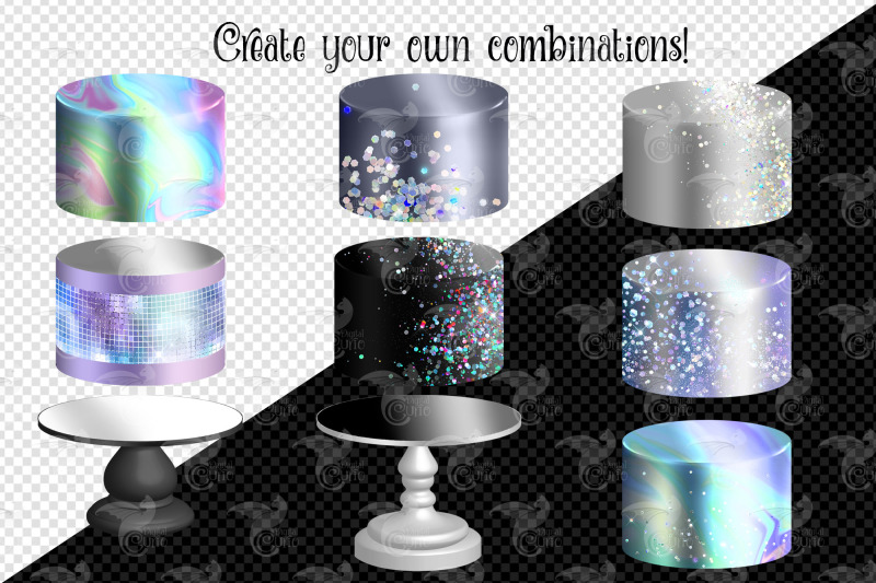 holographic-cakes-clip-art