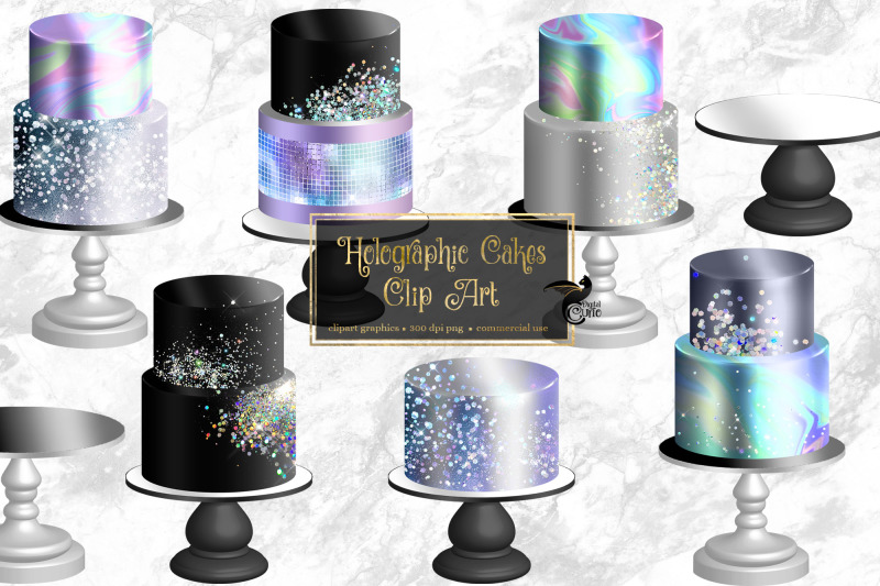holographic-cakes-clip-art