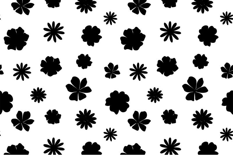 flowers-silhouettes-pattern-plants-silhouettes-pattern-svg