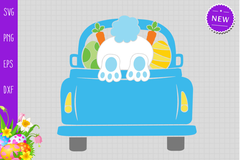 easter-bunny-in-truck-svg-easter-truck-with-boy-name-svg