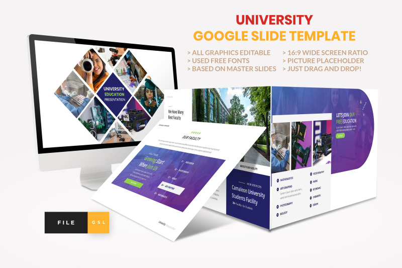 university-education-college-google-slide-template