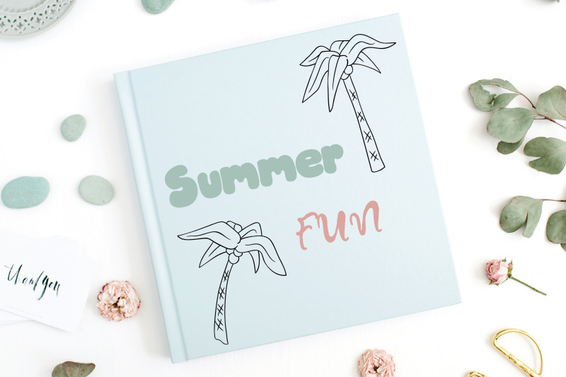 summer-season-doodles-hand-drawn-beach-coconut-tree-sun-ice-cream
