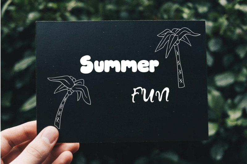 summer-season-beach-coconut-tree-sun-ice-cream-white-doodles