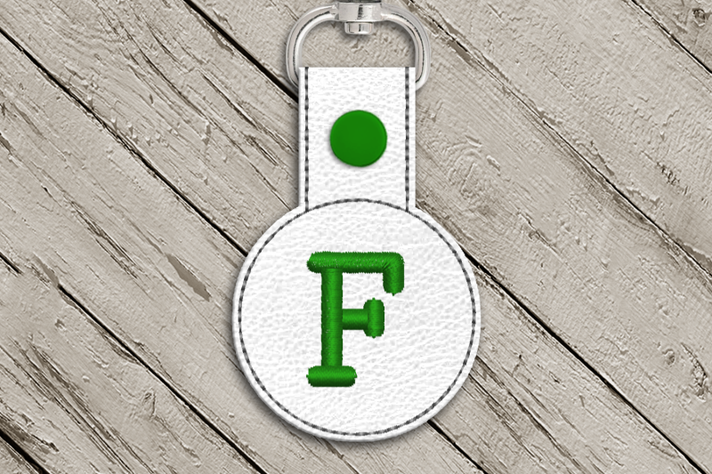 letter-f-ith-round-key-fob-applique-embroidery