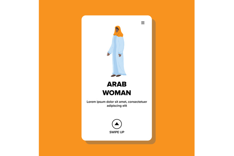 arab-woman-wearing-hijab-cultural-clothes-vector