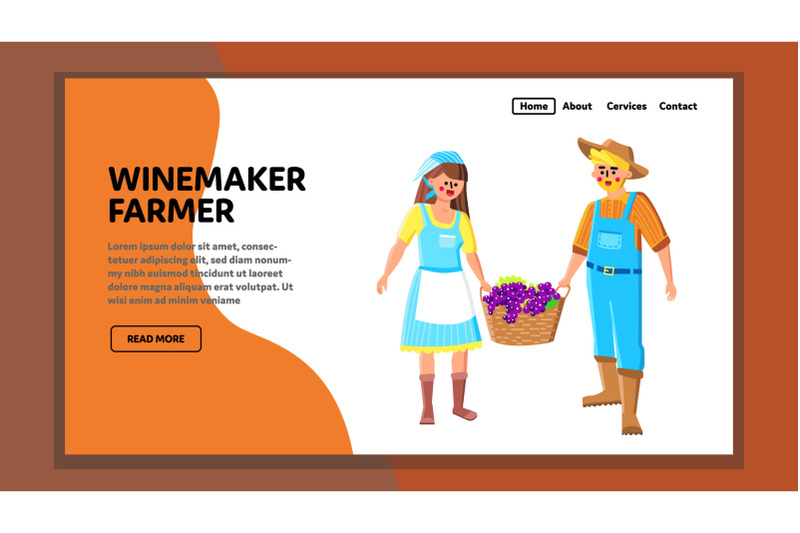 winemaker-farmer-carrying-basket-with-grape-vector