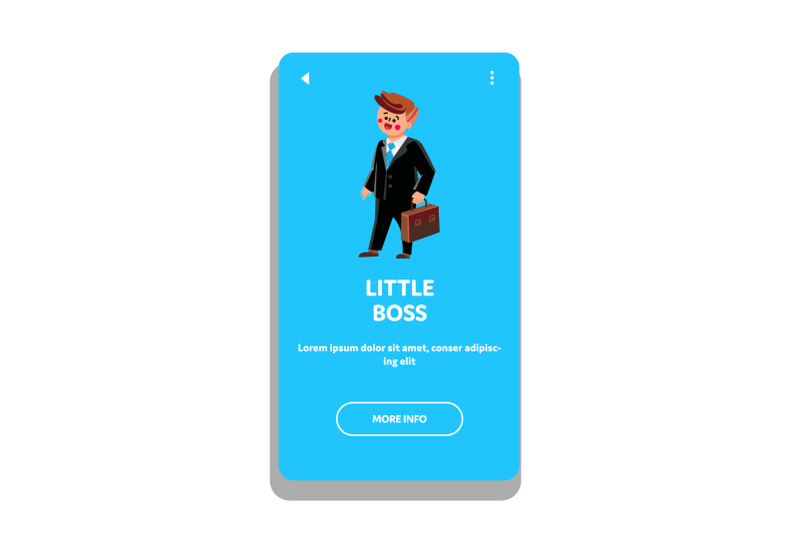 little-boss-businessman-in-business-suit-vector