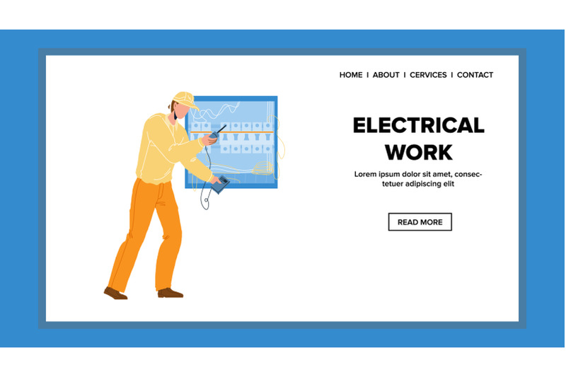 electrical-work-with-electric-system-panel-vector