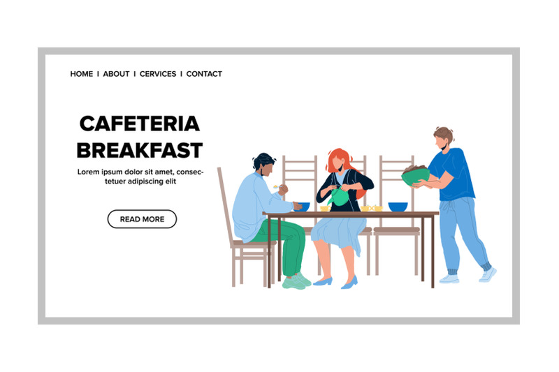 cafeteria-breakfast-have-family-together-vector