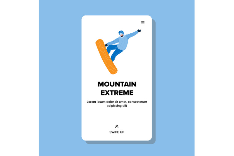 mountain-extreme-sport-activity-sportsman-vector