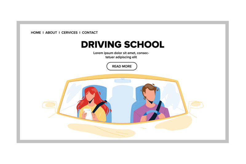 driving-school-test-passing-young-driver-vector