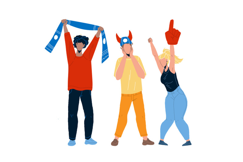 sports-fans-cheering-and-shouting-together-vector