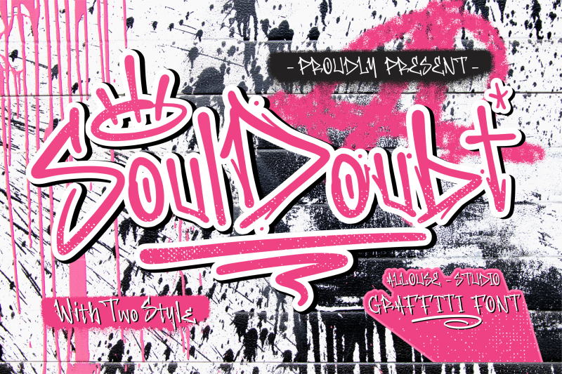 soul-doubt-graffiti-font