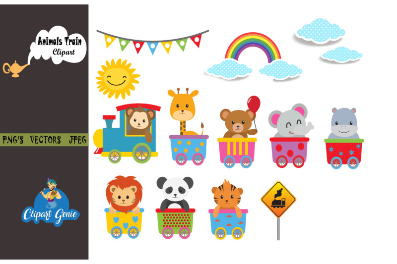 animals-train-clipart-graphics-clip-art-amp-svg-cutting-files