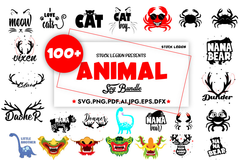 100-animal-svg-bundle