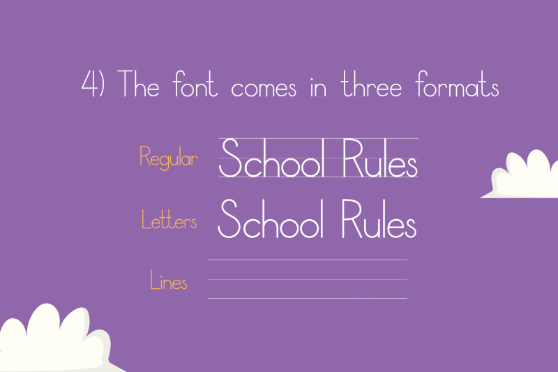school-rules-font-teacher-fonts-school-fonts-learning-fonts