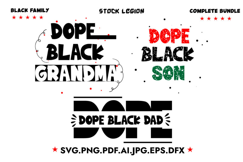 80-black-family-svg-bundle