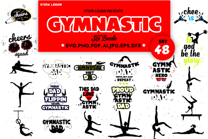 48-gymnastic-svg-bundle