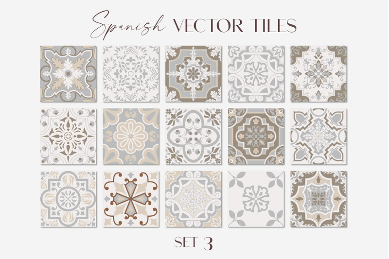 spanish-tiles-vector-mediterranean-mosaic-set-3