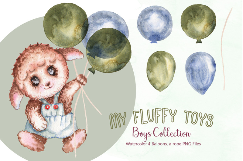 watercolor-fluffy-toys-boys-collection