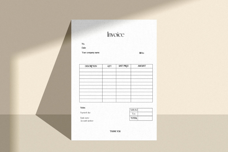 simple-and-minimal-invoice-form-modern-form-template