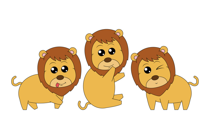 cute-lion-animal-cartoon