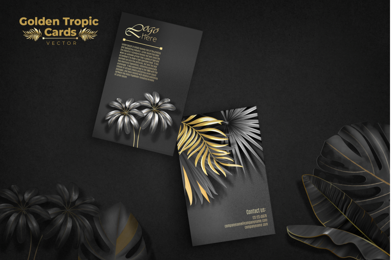 golden-tropic-cards-vector