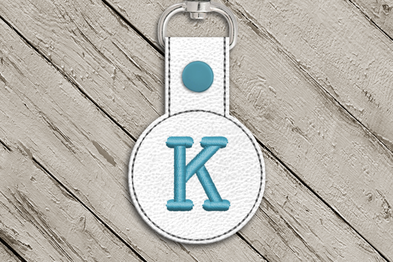 letter-k-ith-round-key-fob-applique-embroidery