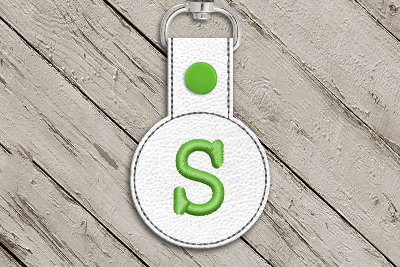 letter-s-ith-round-key-fob-applique-embroidery