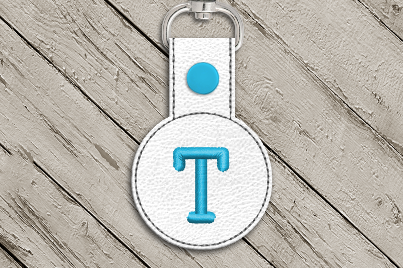 letter-t-ith-round-key-fob-applique-embroidery