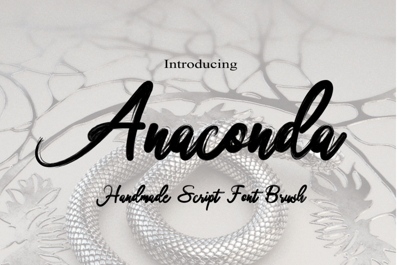 anaconda-brush