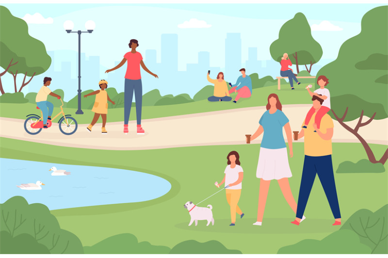 people-in-city-park-happy-families-walking-dog-playing-in-nature-lan