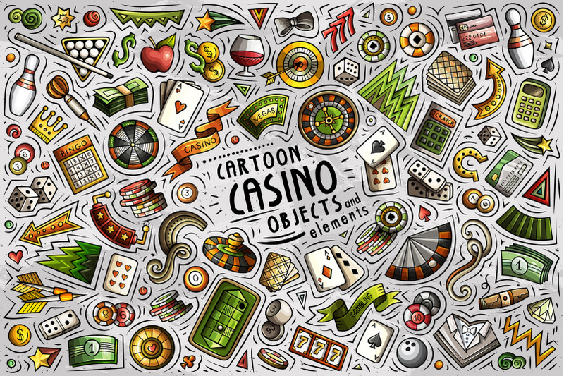 casino-cartoon-objects-set