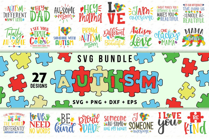 autism-svg-bundle