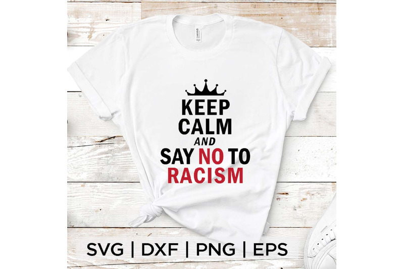 say-no-to-racism-svg