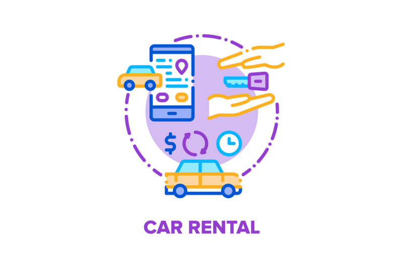 car-rental-service-company-vector-concept-color