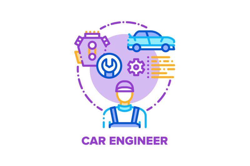 car-engineer-vector-concept-color-illustration-flat