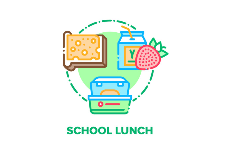 school-lunch-vector-concept-color-illustration-flat